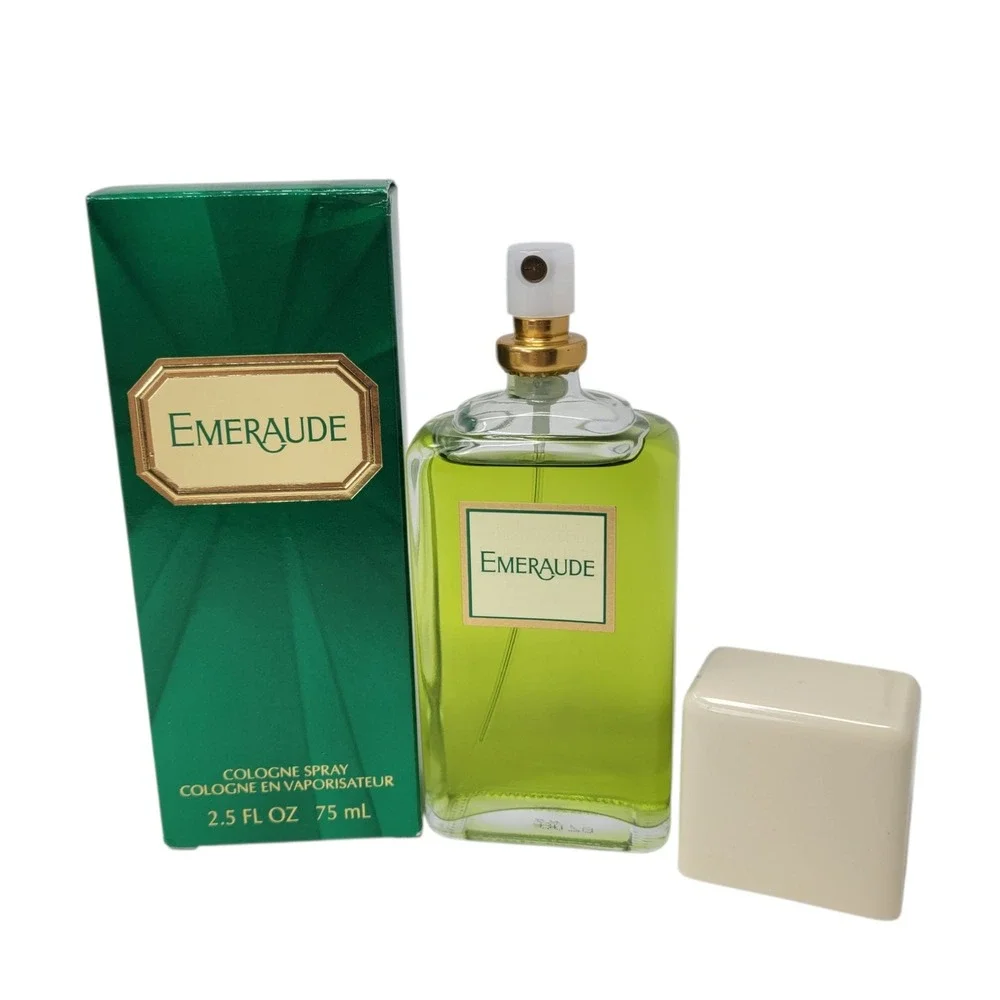 Coty Emeraude Cologne Spray 2.5 Oz 75 mL New In Box Green Fragrance